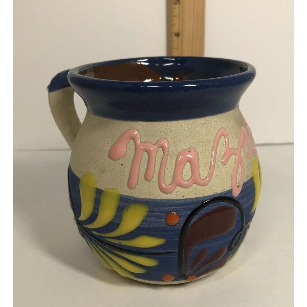 Handpainted Mexican Mazatlan mug‎